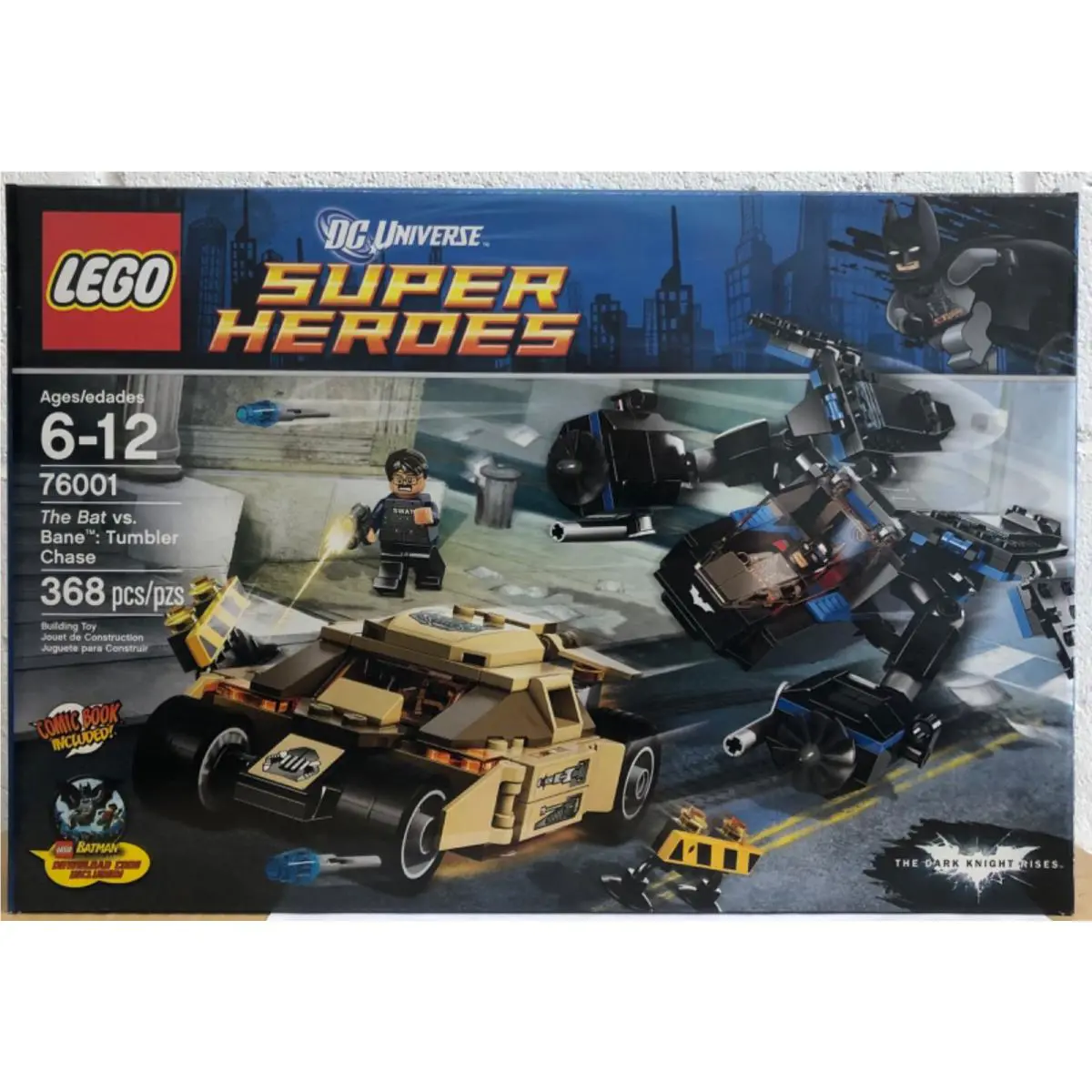 Lego 76001 DC Comics Super Heroes The Bat Vs. Bane: Tumbler Chase Batman