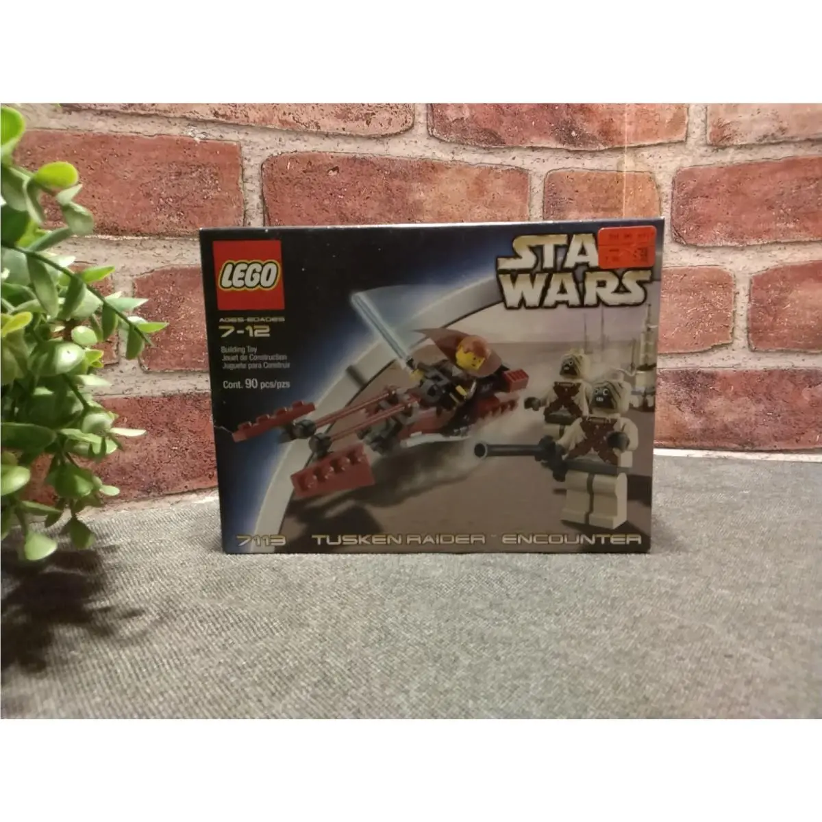 Vtg 2002 Lego Star Wars Tusken Raider Encounter 7113
