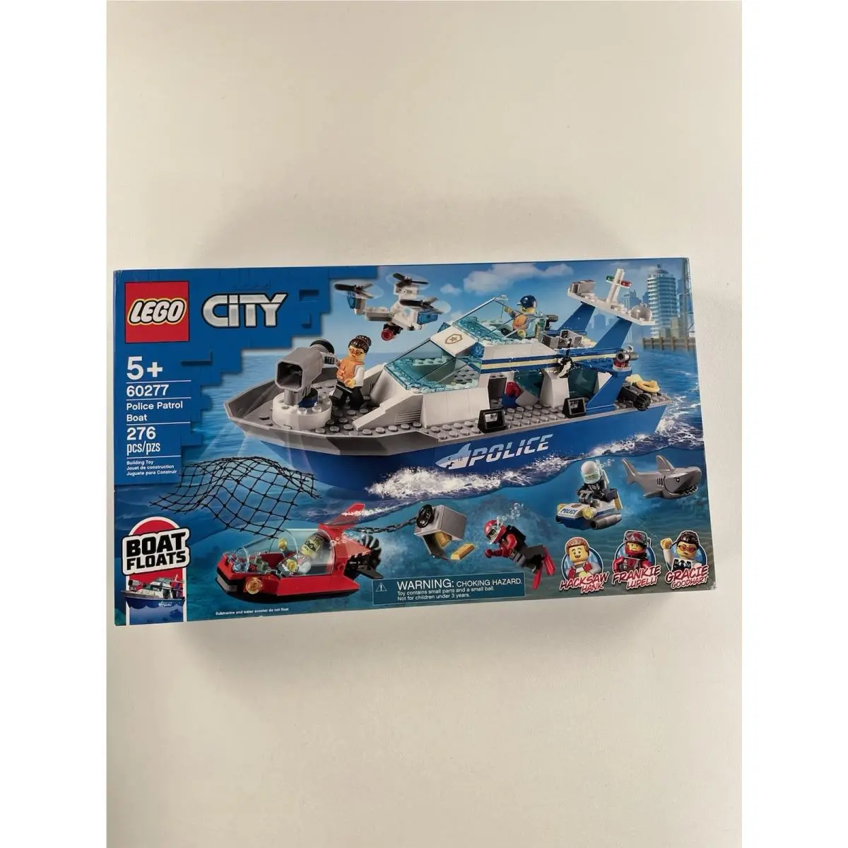 Lego City Police Patrol Boat 60277