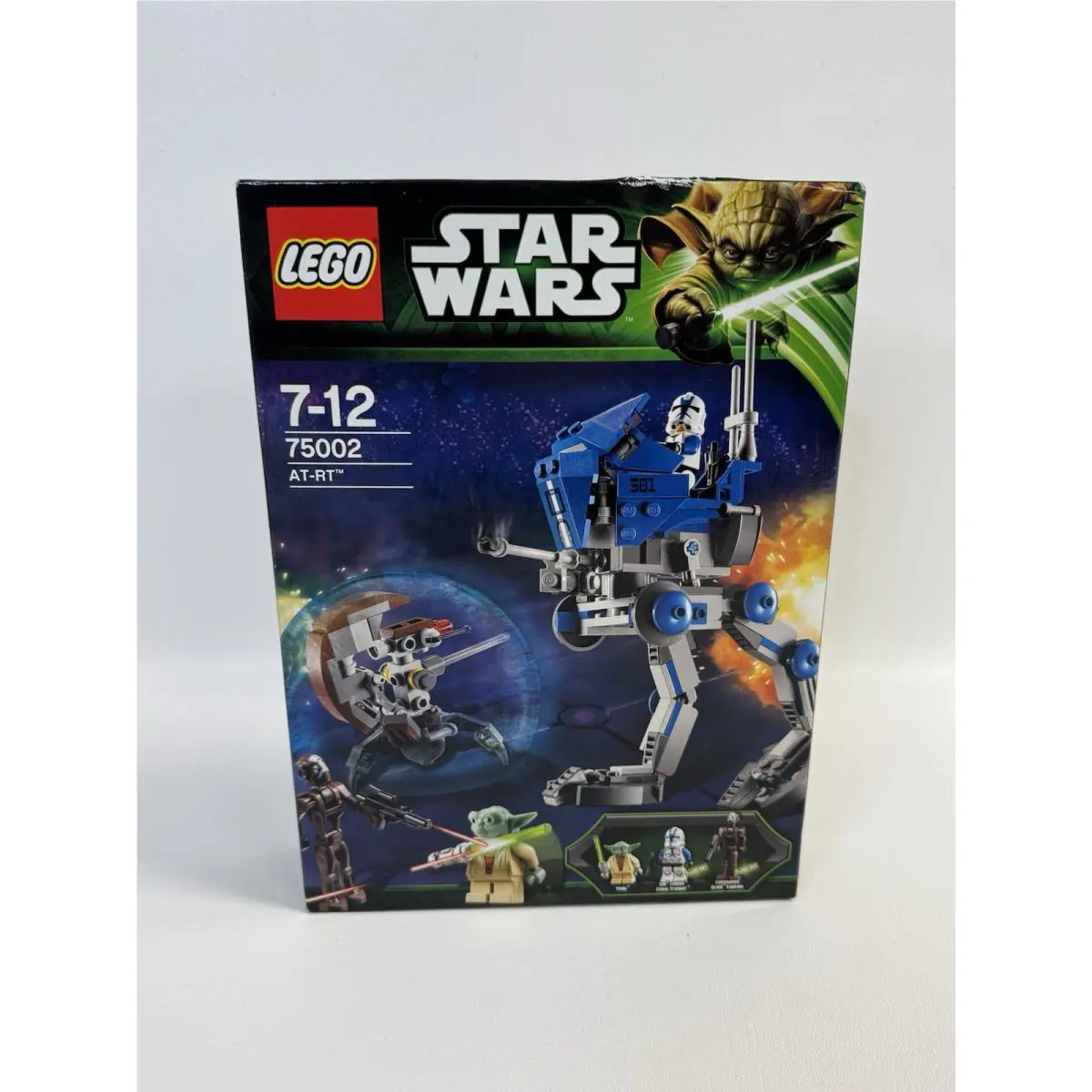 Lego Star Wars At-rt Set 75002 Retired 2013 Yoda Trooper 501st