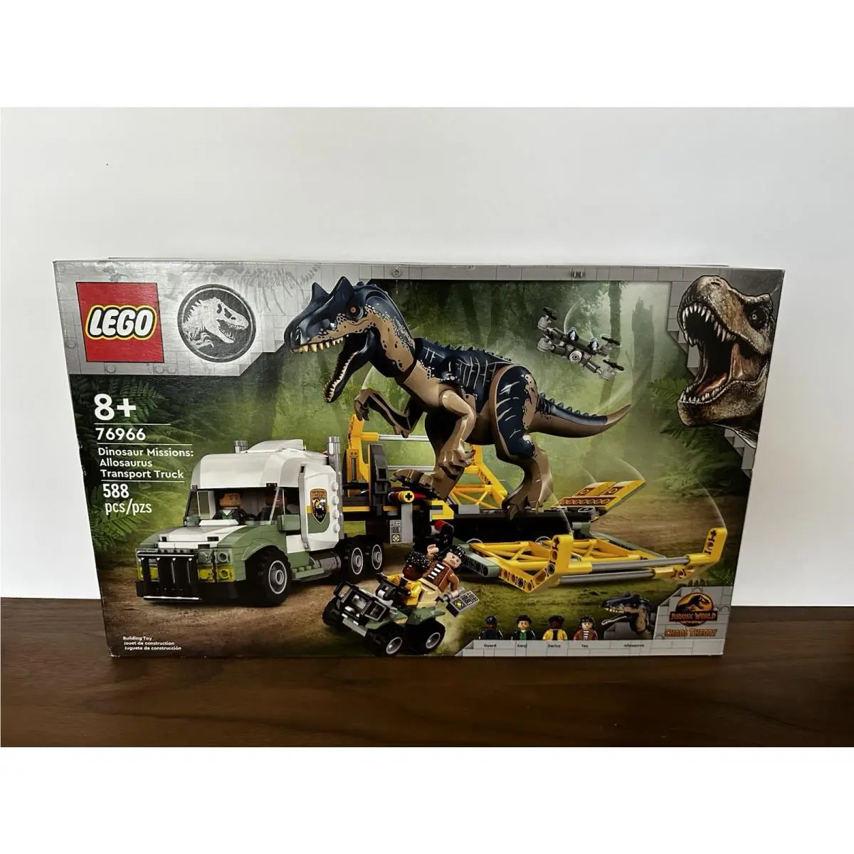 Lego Jurassic World 76966 Dinos Allosaurus Transport Truck Retired Gift