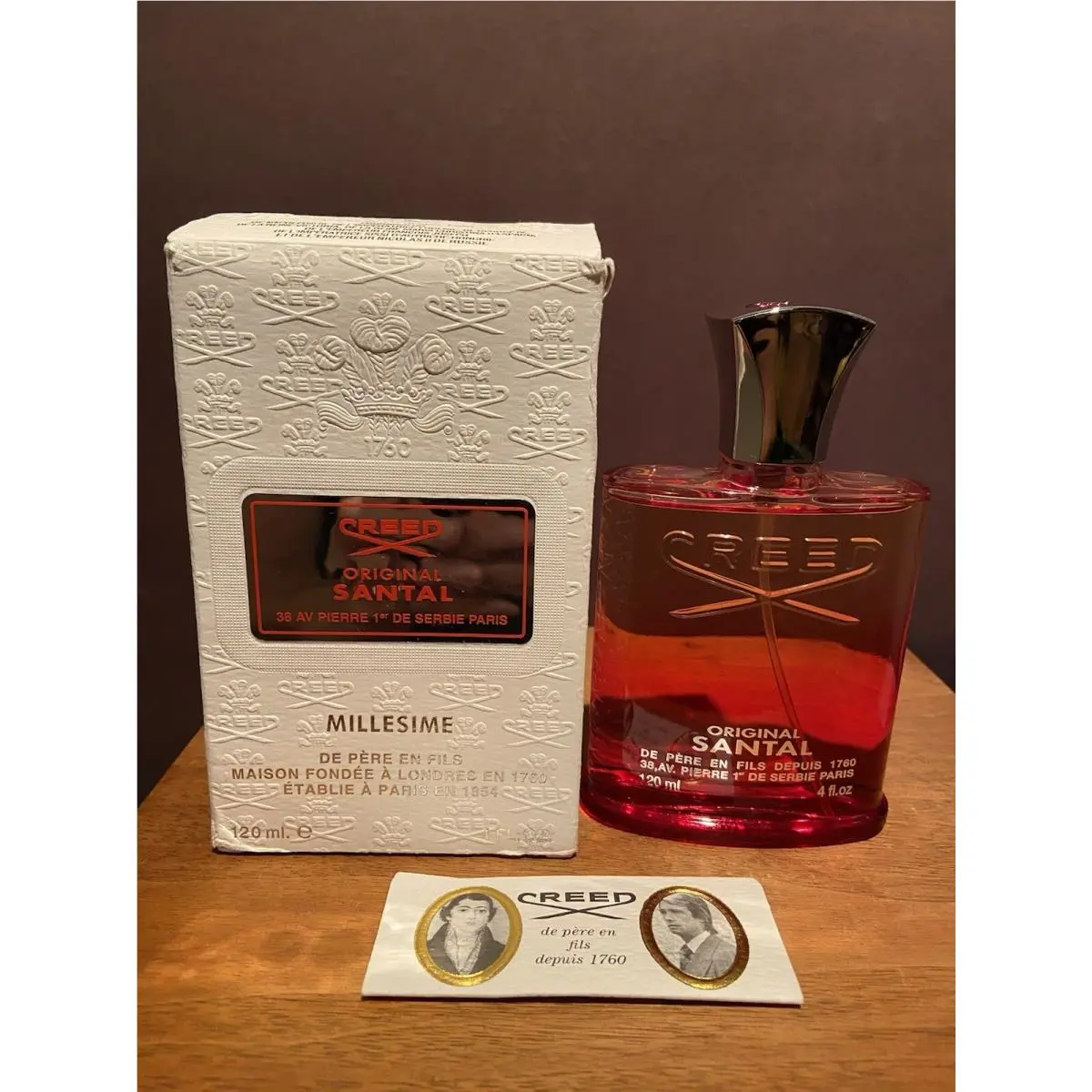 Creed Santal Millesime 4 Fl. OZ / 120 ml Eau de Parfum For Men AM03V07