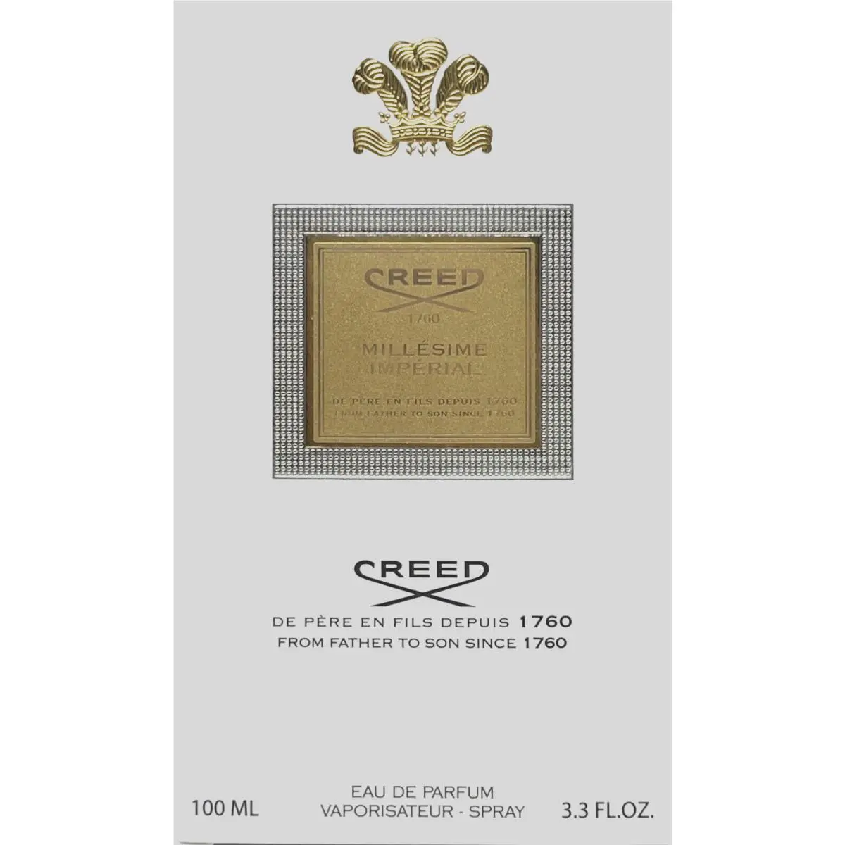 Creed Gold Millesime Imperial Eau DE Parfum Spray Unisex 3.3 Oz / 100 ml