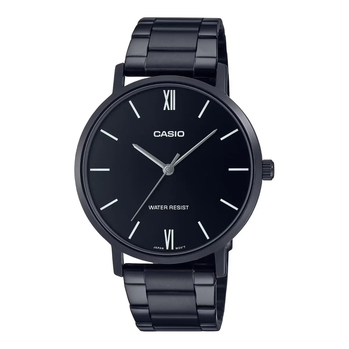 Casio Men`s Wrist Watch MTP-VT01B-1B Minimalist Design Analog Display