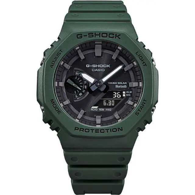 Newcasio G-shock GAB2100-3A Tough Solar with Smartphone Link Feature Blue Watch by Casio
