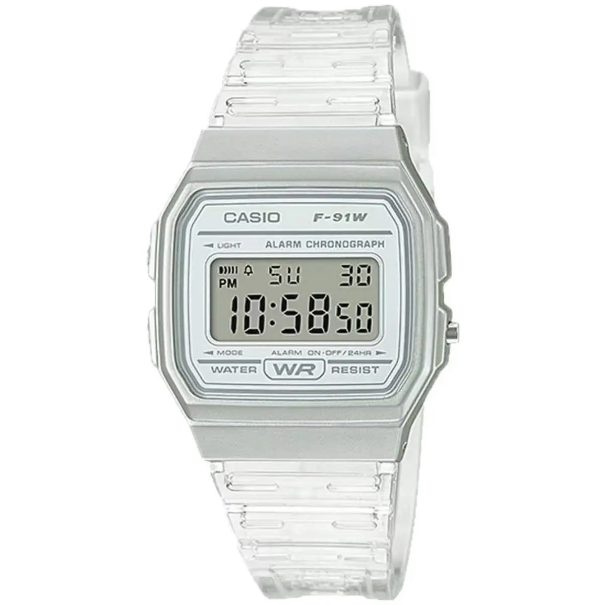 Casio F91WS-7 Digital Watch Resin Band Classic Everyday Style F-91WS