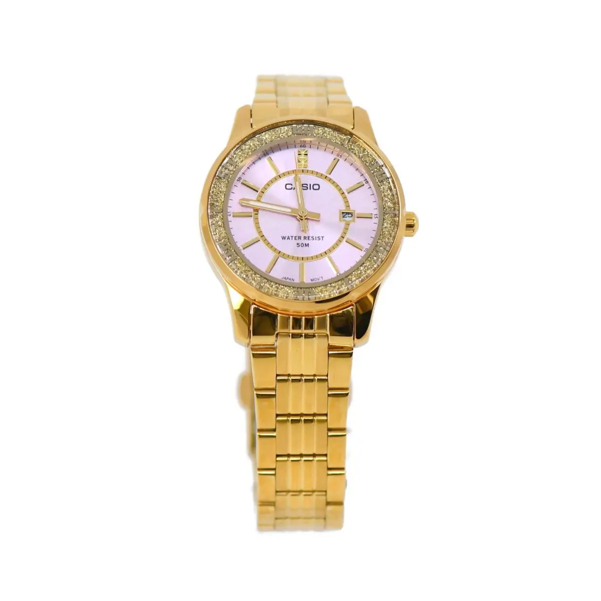 Gold Tone Stainless Steel Watch LTP-1358G by Casio