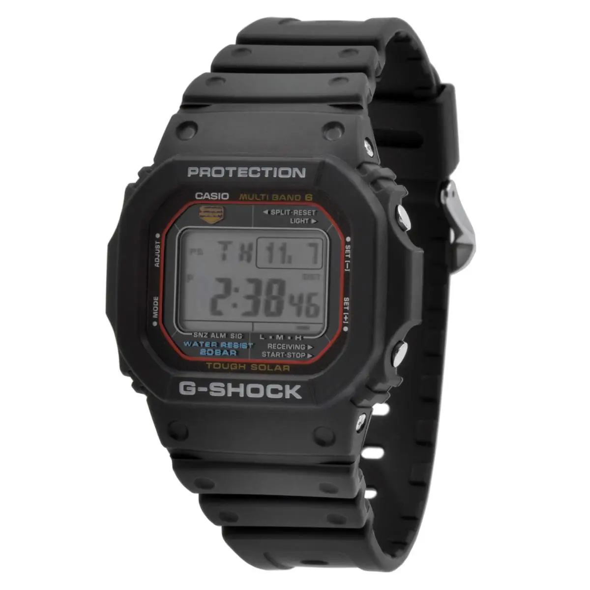 GWM5610U-1 Men`s G-shock Black Resin Digital Alarm Watch by Casio