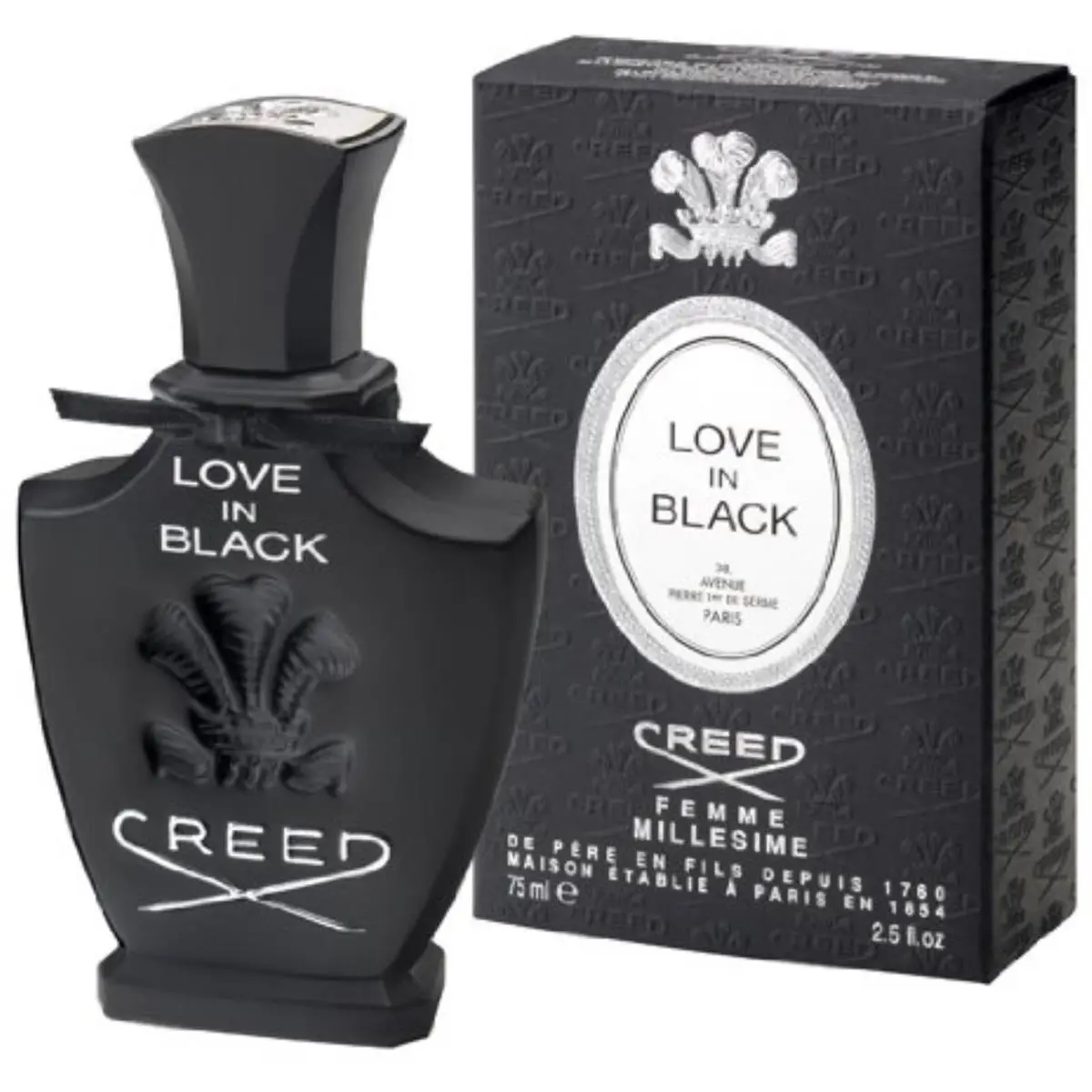 Love in Black  2.5 oz Edp Perfume Spray For Women Box by Creed
