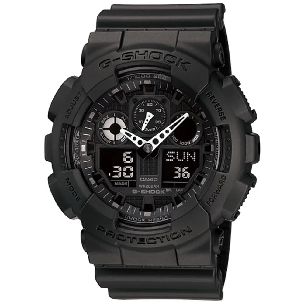 Casio G-shock GA100-1A1 Mens Tough Analog-digital Watch 200M Water