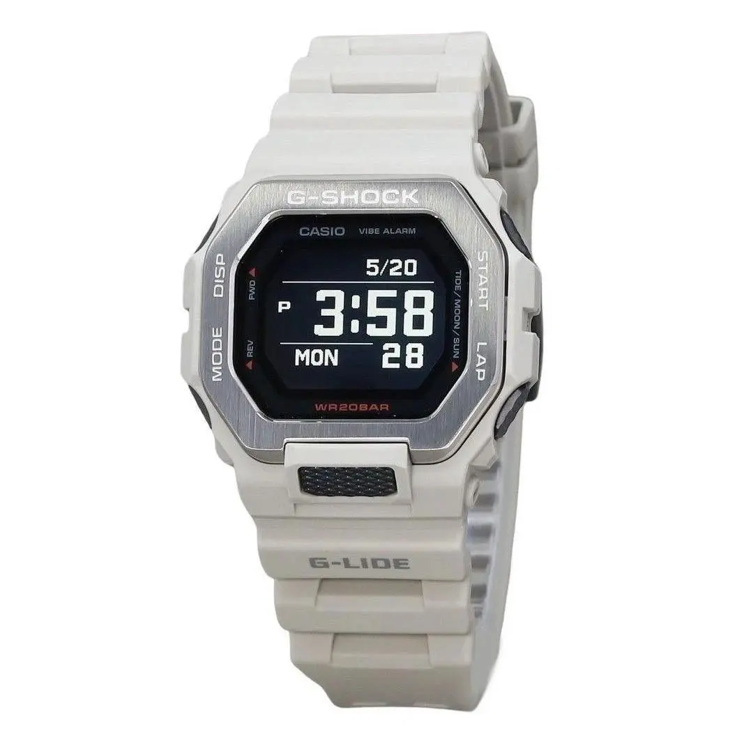 G-shock G-lide Digital Smartphone Link Moon Data GBX-100-8 200M Mens Watch by Casio