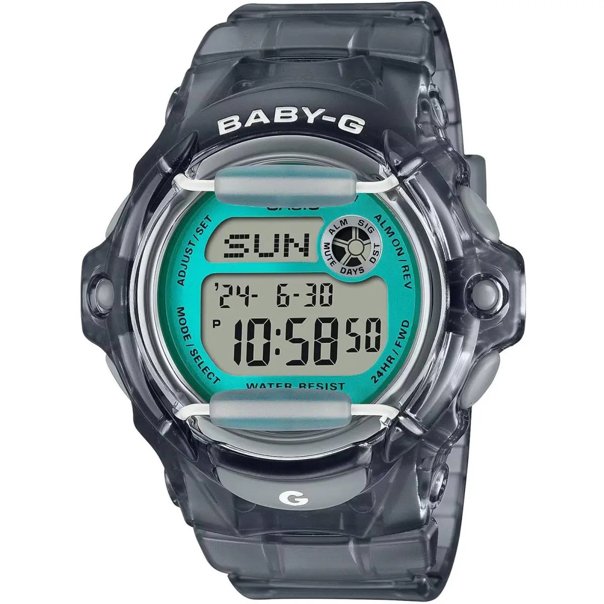 Baby-g BG169U-8B Women`s Digital Watch Shock Resistant 200M World Time by Casio