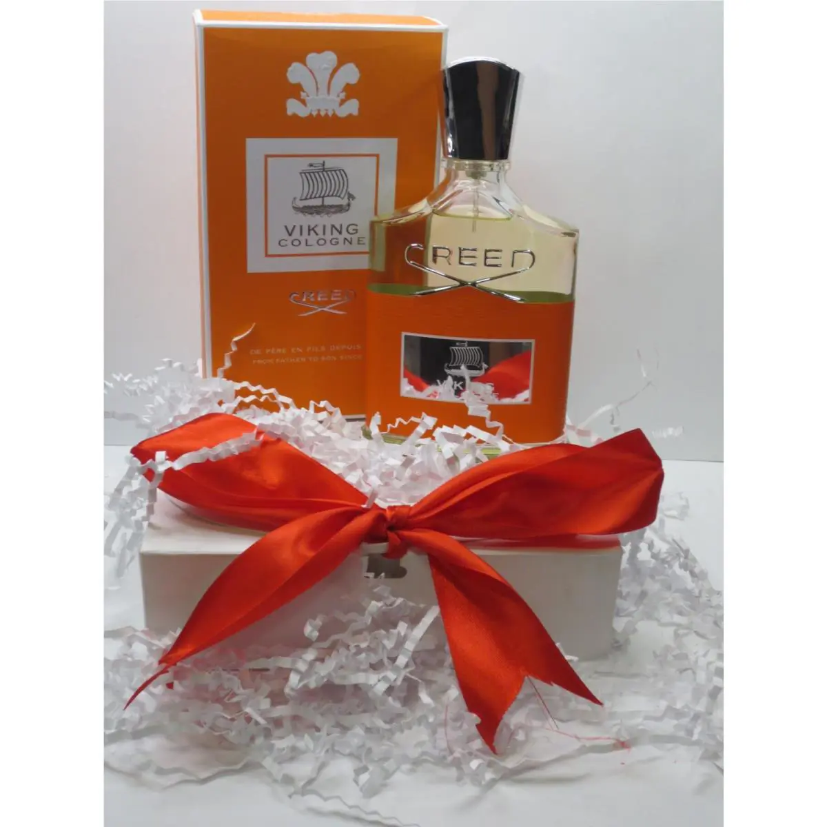 Creed Viking Cologne Spray 3.3 OZ White Gift Box Authenticity Verified
