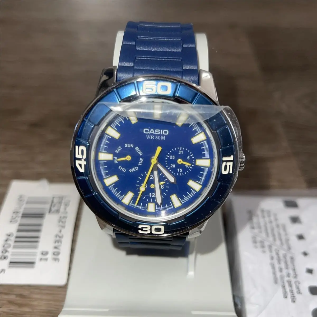 Casio LTP-1327-2EVDF Full Calendar Watch