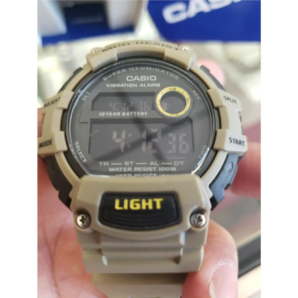 Casio Trt 110h Watch 3468 Trt-oh Excellently Condition