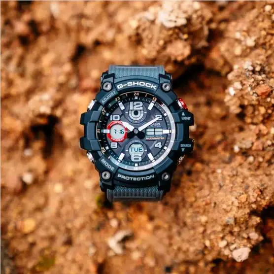 Master G-shock Mudmaster Men`s Solar Power Watch GSG100-1A8WC by Casio