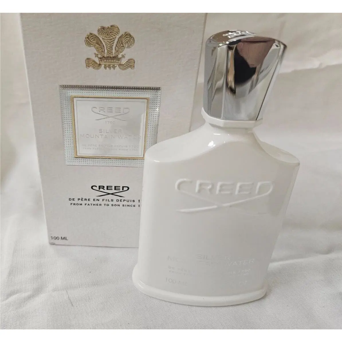 Silver Mountain Water by Creed 3.3 oz Edp Spray For Unisex