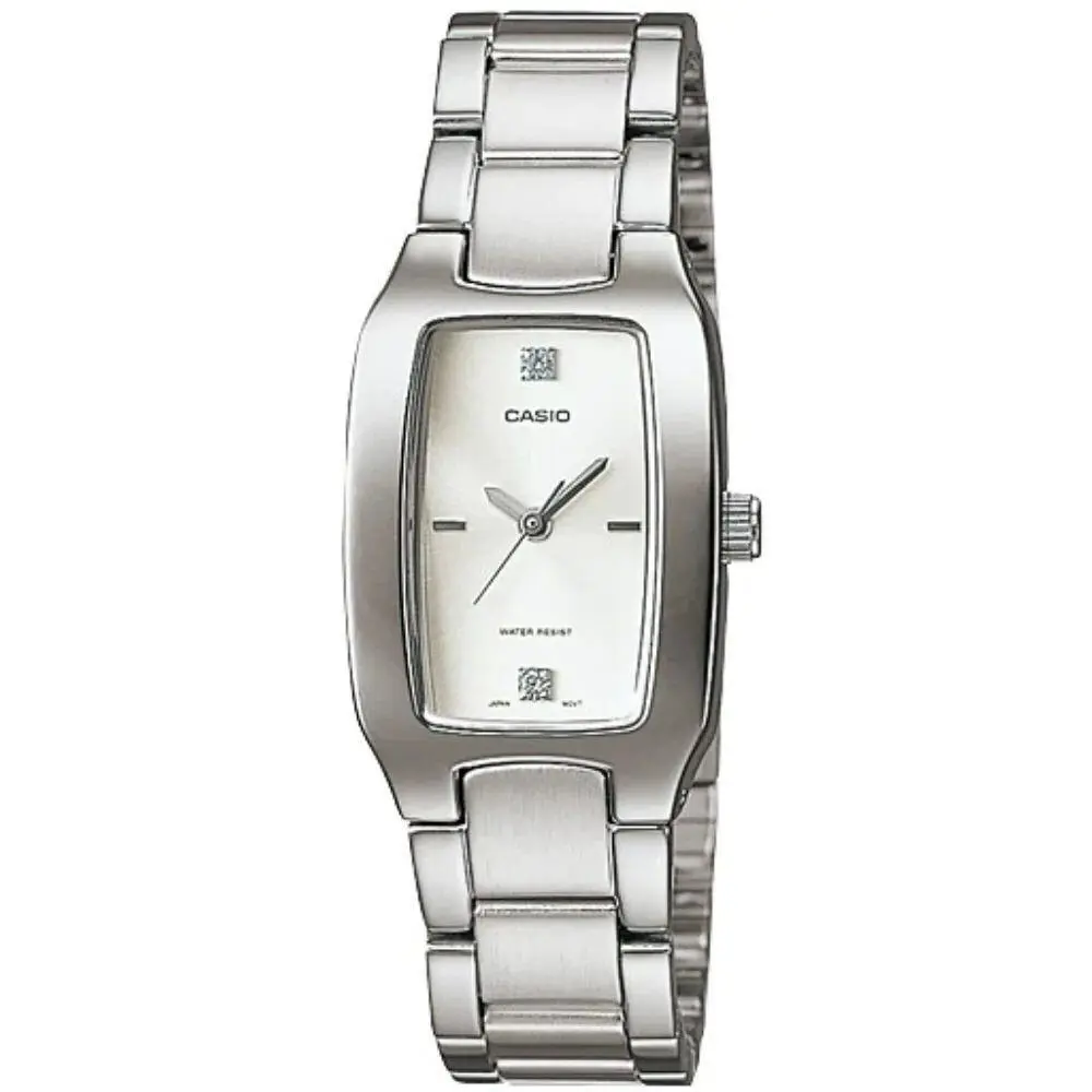 Casio LTP1165A-1C2 Quartz Silver Stainless Steel Women`s Watch