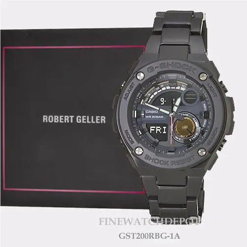 G-shock Men`s Robert Geller Limited Edition Watch GST200RBG-1A by Casio