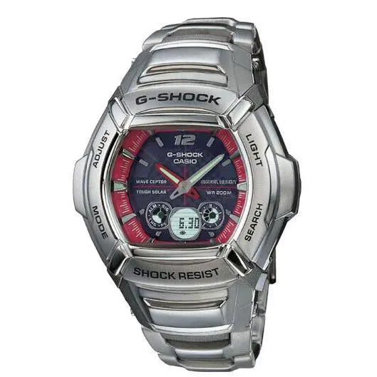 G-shock Solar Atomic Ana-digi Stainless Steel Mens Watch GW1400DA-4AV by Casio