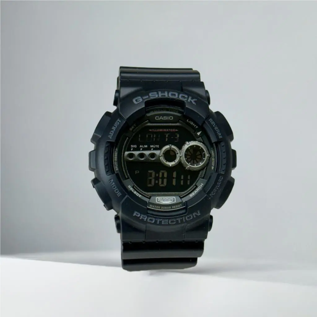 G-shock GD100-1B Men`s Digital Outdoor Watch Black by Casio