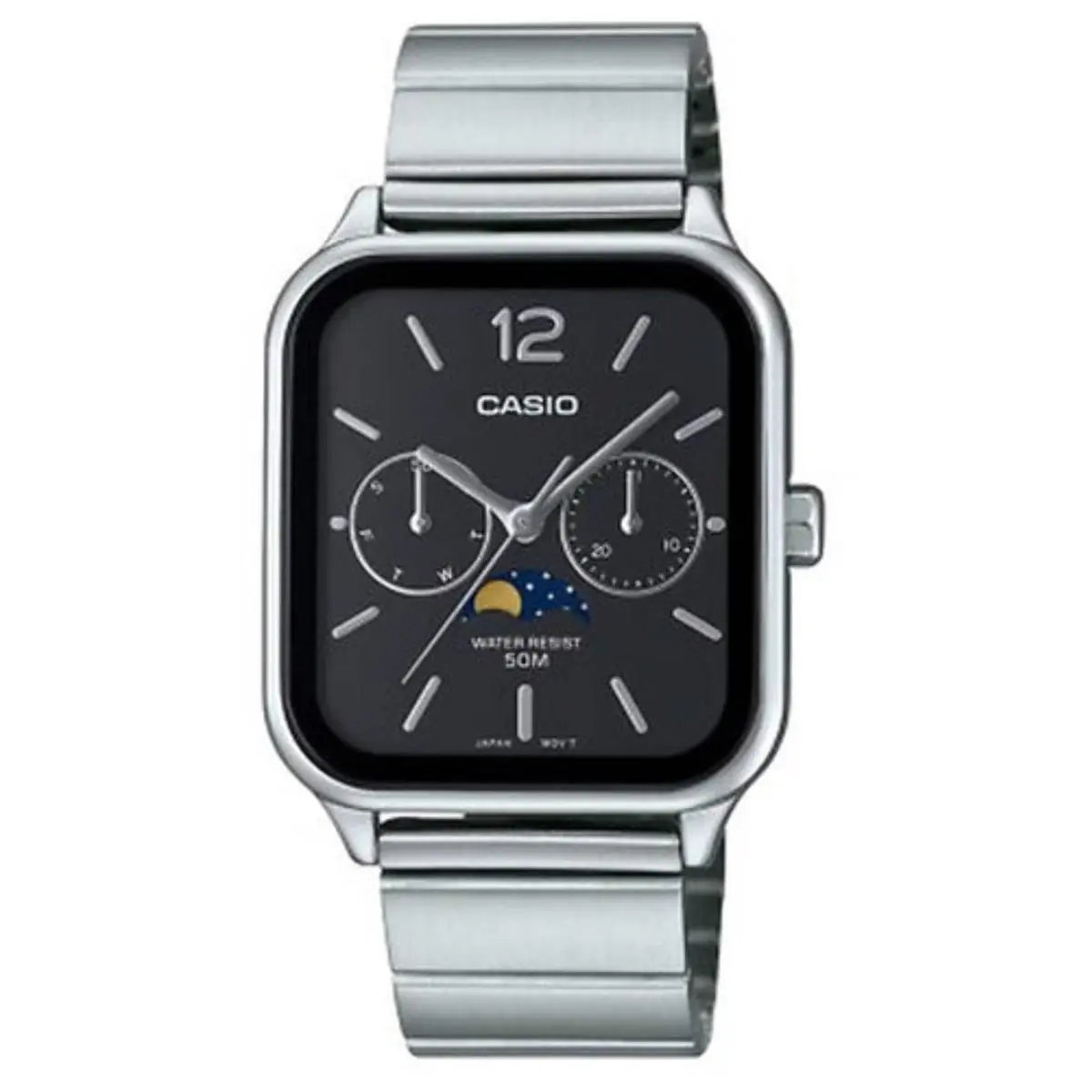 Men`s  Stainless Steel Band Watch MTPM305D MTP-M305D-1AV by Casio