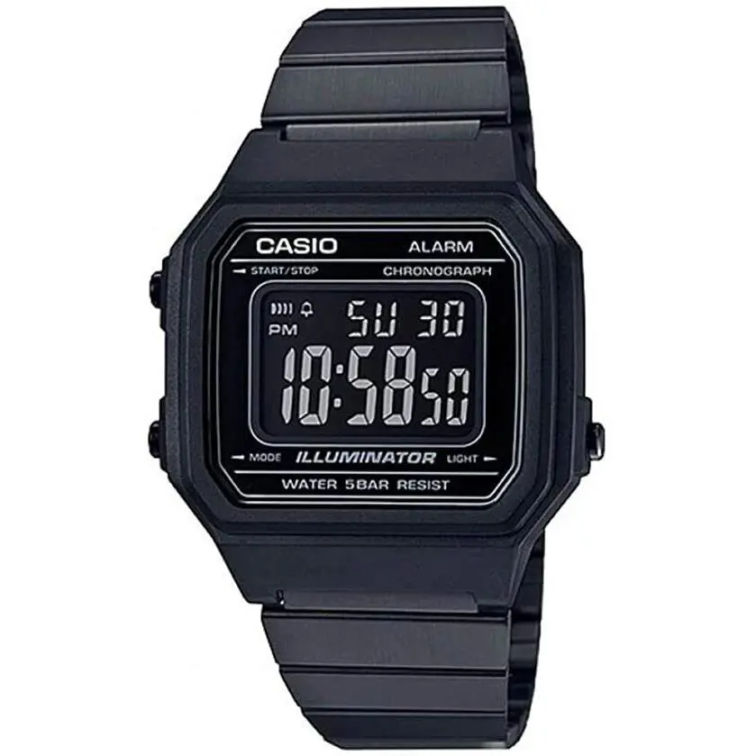 Casio B650WB-1B Black Stainless-steel Quartz Fashion Watch