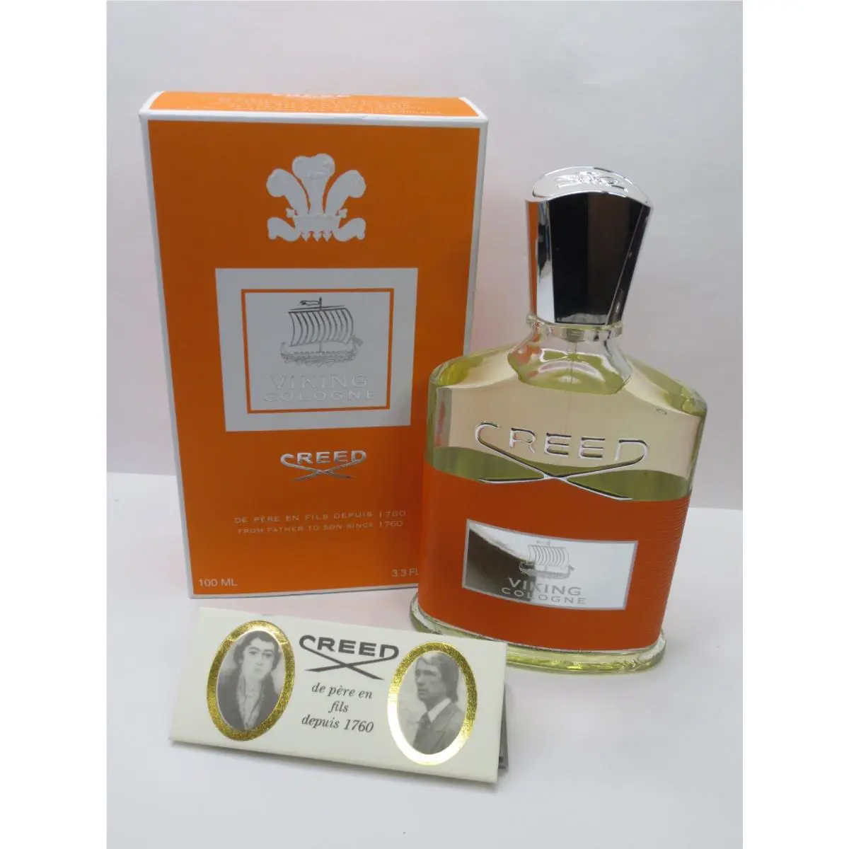 Creed Viking Cologne Spray 3.3 OZ Boxed Authenticity Verified