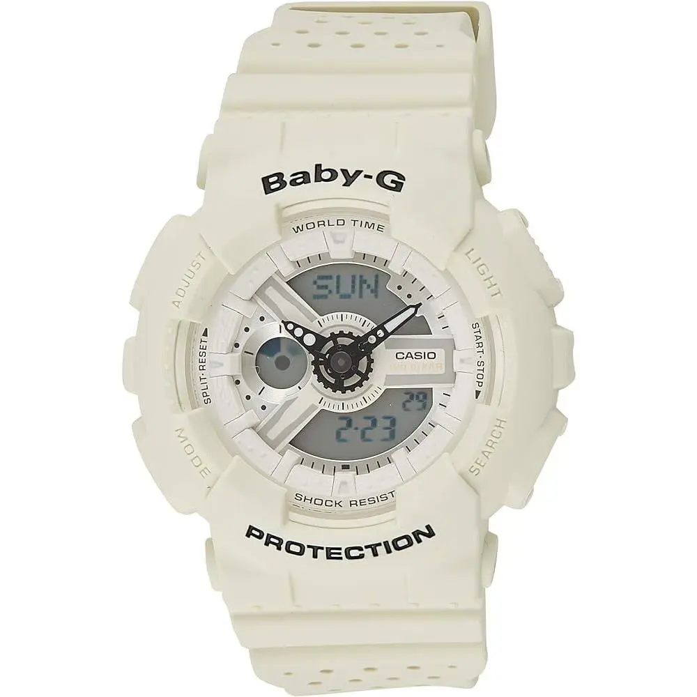 Analog Casual Quartz Ladies Baby-g Tandem BA-110PP-7A by Casio