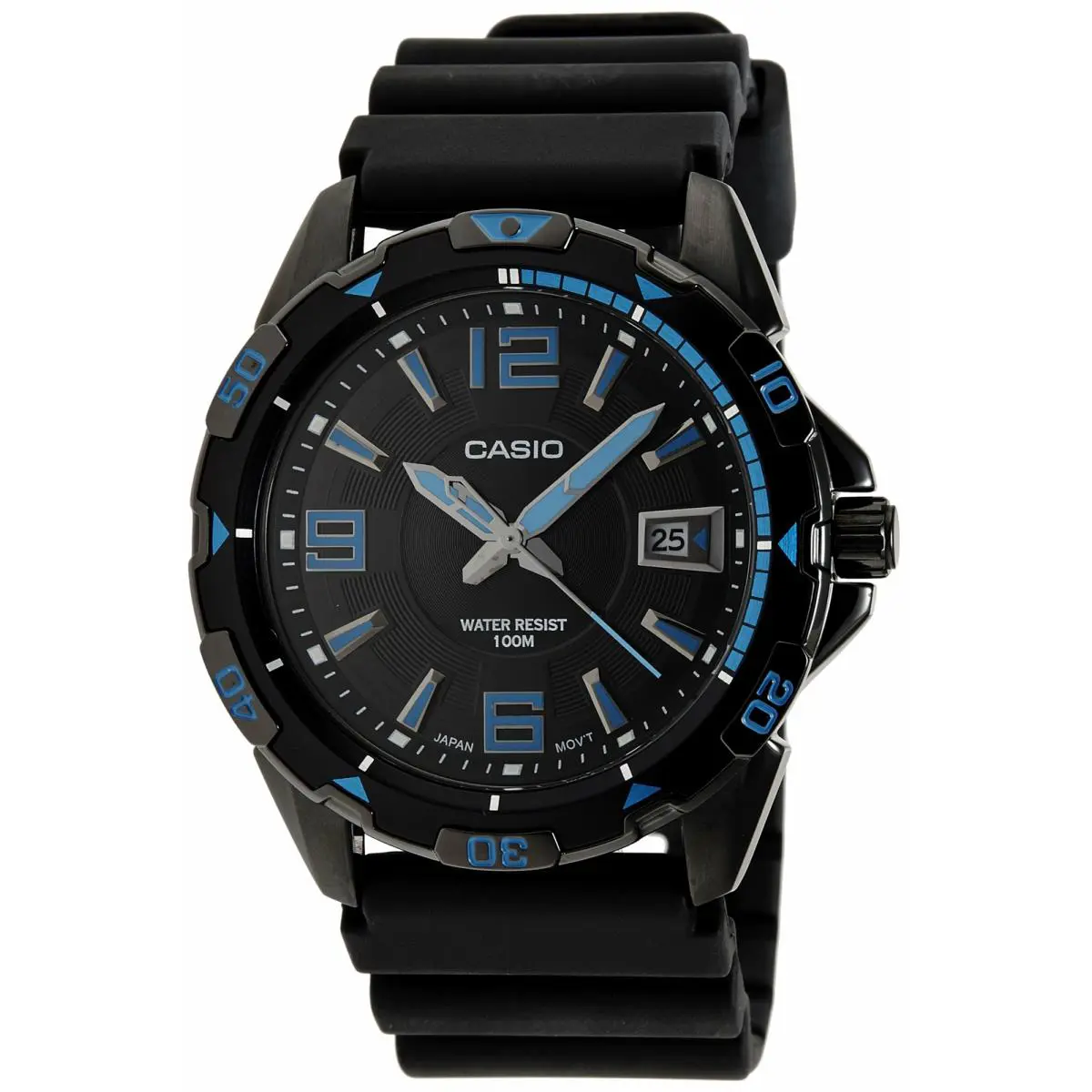 Casio Analog MTD-1065B-1A1VDF MTD-1065B-1A1V MTD1065B-1A1 Men`s Watch