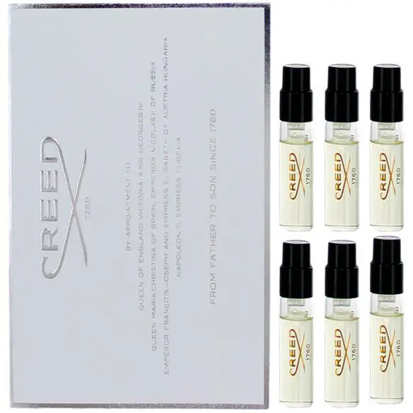Creed Royal Mayfair Men Combo Pack: Miniature Edp Spray 0.48oz 6x0.08oz