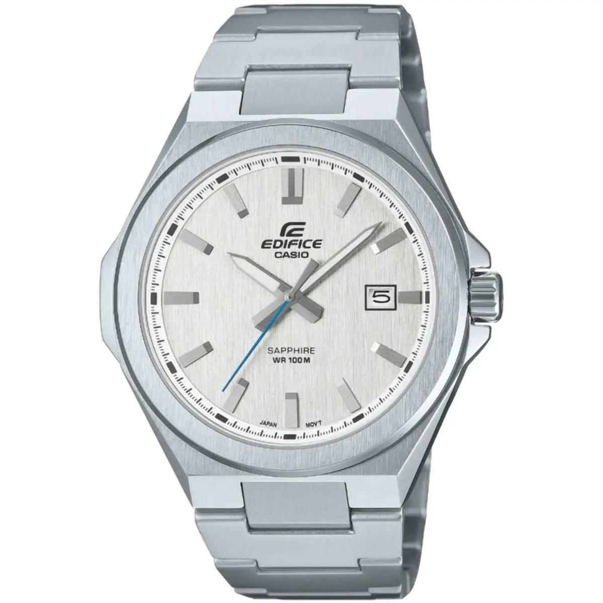 Men`s Casio Edifice Steel Analog Sapphire Crystal Watch EFB108D-7A