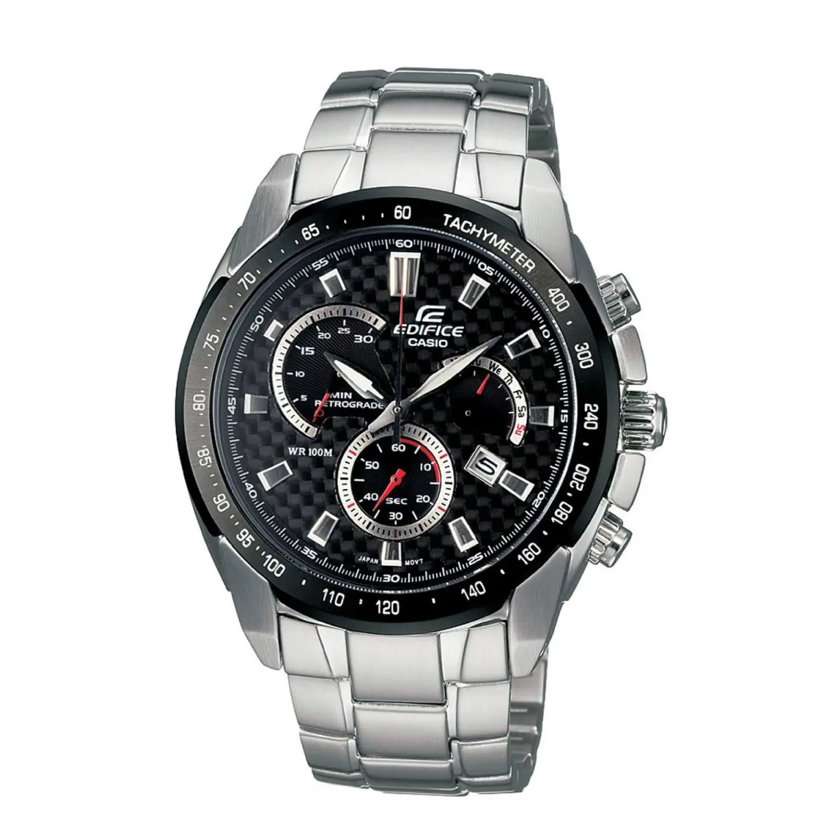 Casio Men`s EF521SP-1AV Edifice Retrograde Analog Chronograph Watch