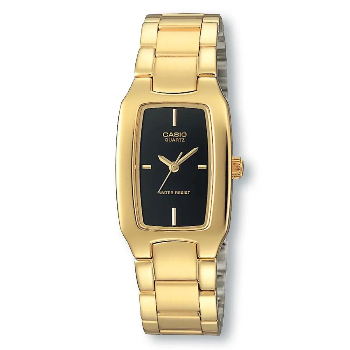 Casio LTP1165N-1C Classic Rectangular Fashion Watch Black Dial