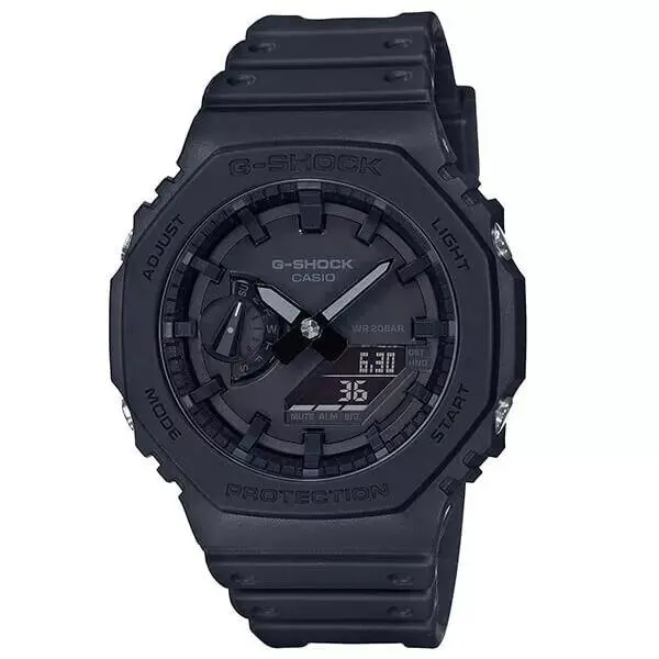G-shock GA-2100-1A1 Analog Digital World Time Alarm Quartz 200M Mens Watch by Casio