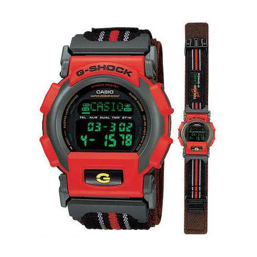Mint 1997 Vintage  G-shock Nexax Reggae Digital Watch DW003R-4 Very Rare by Casio