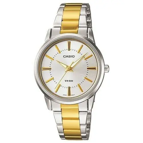 Casio Lady LTP1303SG-7A T-tone Stainless Steel Ladies Watch