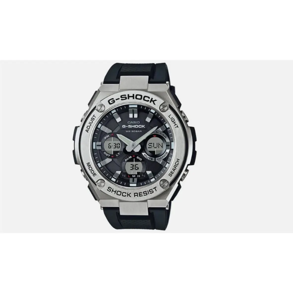 G-shock GSTS110-1A Solar Alarm Chronograph Watch by Casio