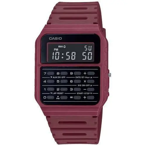 Casio Youth Data Bank Dual Time CA-53WF-4B Unisex Watch