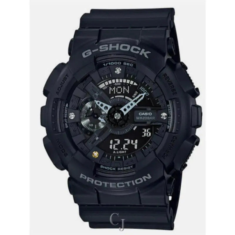 G-shock 35TH Anniversary Diamond Index Black Dial Watch GA-135DD-1A by Casio