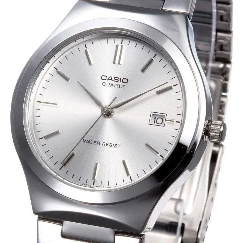 Casio Men`s Analog Stainless Steel Band Date Display Watch MTP-1170A-7A
