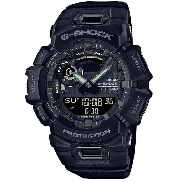 G-shock Quartz Men`s Black Resin Band Black Dial Wrist Watch GBA-900-1ADR by Casio