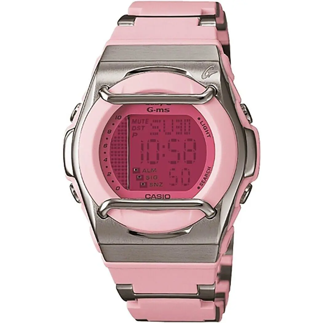 MSG160C-4 Women Baby-g Alarm Chronograph Syntetic Strap 100m WR by Casio