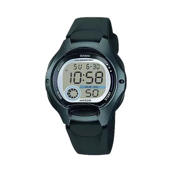 Casio Women`s Digital Sport Resin Strap Watch - LW-200-1BV