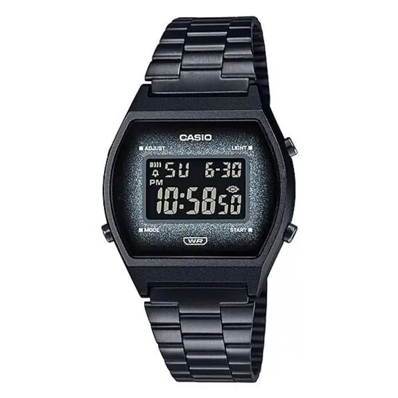Men`s Vintage Series Digital Stainless Steel Casual Watch B640WBG-1BDF by Casio