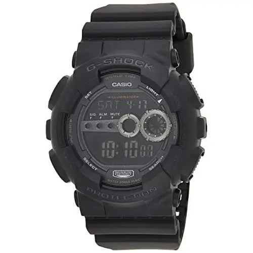 Casio Men`s GD100-1BCR G-shock X-large Black Multi-functional Digital