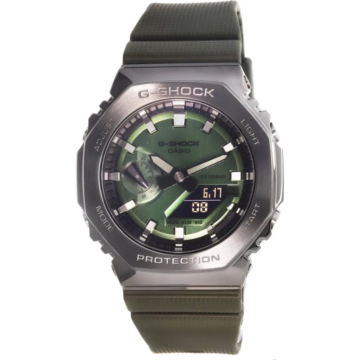 G-shock Analog Digital Quartz Diver`s GM-2100B-3A 200M Men`s Watch by Casio