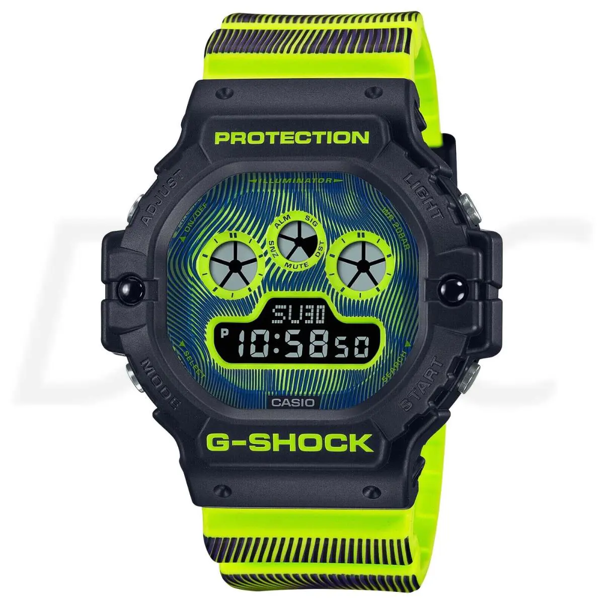 G-shock DW-5900TD-9 DW5900TD-9 - Modified by Casio