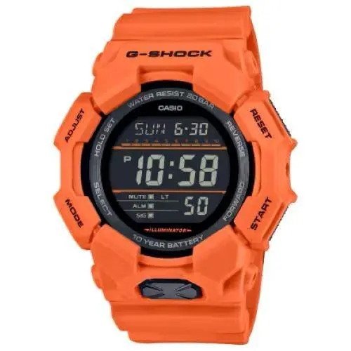 G-shock - GD-010-4DR - Red/orange - Digital - Multifuction - Sport Watch by Casio