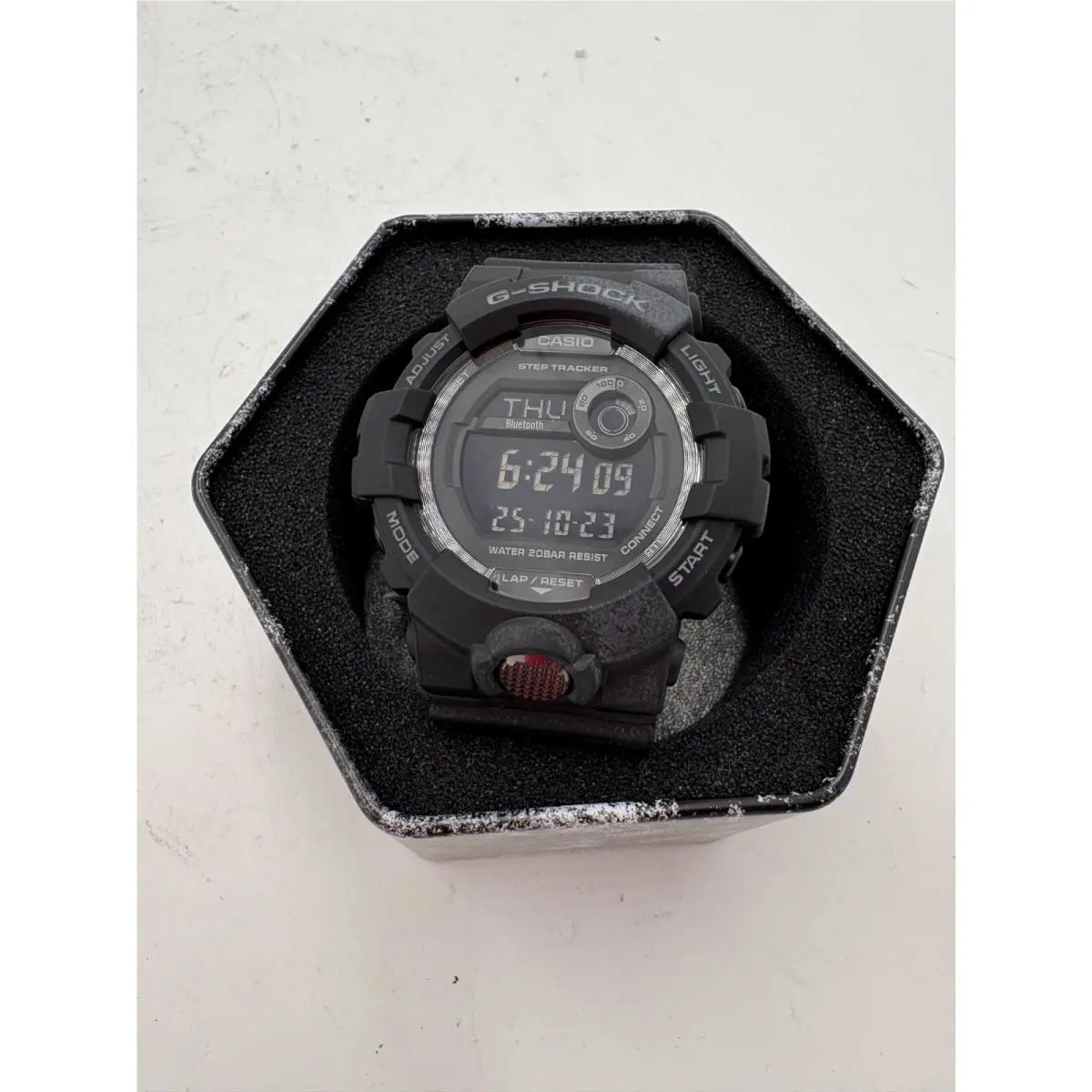 G-shock Bluetooth Digital Watch Matte Black Resin GBD-800-1BCR by Casio